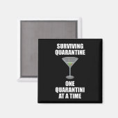 の生き延び検疫を一度に1回 マグネット (正面/裏面)