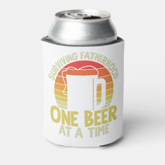の生き延び父親の時にビールを1杯プレゼントAlcoh 缶クーラー (缶裏面)