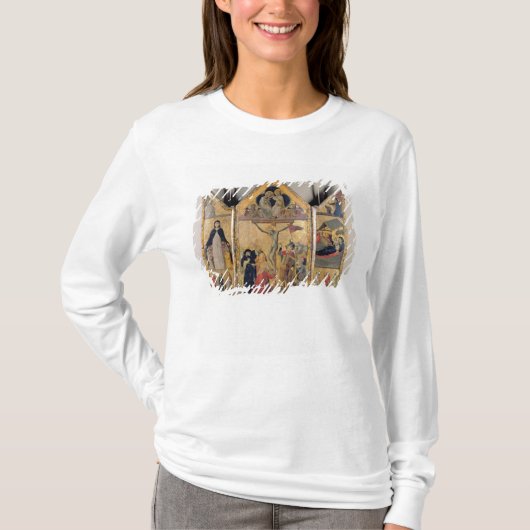 の生命からの場面のトリプティク Tシャツ (正面)