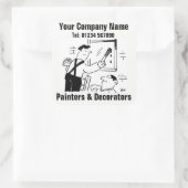 の画家と装飾者の情報 スクエアシール (バッグ)