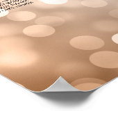 の着座結婚図銅グリッター灯 ポスター (角)