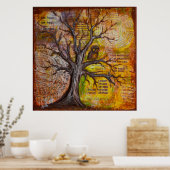 の知恵前向き考え ポスター (キッチン)