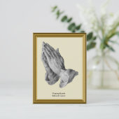 の祈ハンズ・アルブレヒト・デュラー ポストカード (スタンド正面)