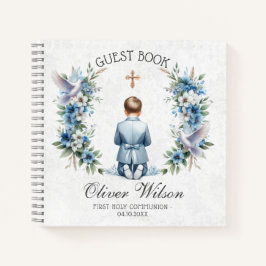 の祈ボーイファーストホリーコミュニオンゲストブック ノートブック
