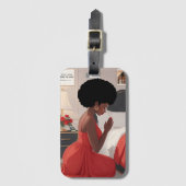 の祈マザーアクリル荷物タグ ラゲッジタグ (正面縦)