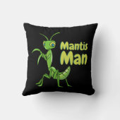 の祈マンチスマングリーンガーデン昆虫 クッション (裏面)