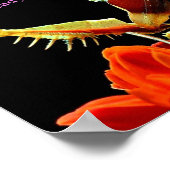 の祈マンティス&フラワーブライト&ビューティフルポスター ポスター (角)