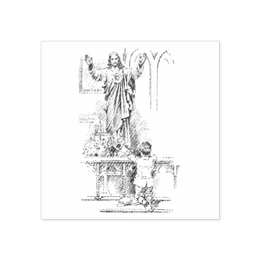 の祈子 ラバースタンプ (インプリント)