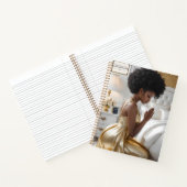 の祈母ソフトカエレガントバー手帳 ノートブック (内部)