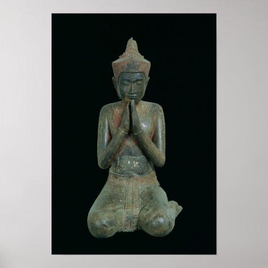 の祈膝下姿 ポスター (正面)