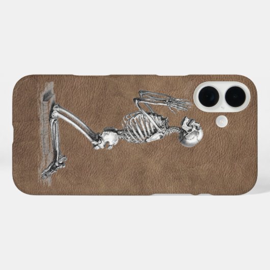 の祈骨フェイク革 Case-Mate iPhoneケース (裏面 (横))