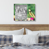 の祈Mantisが自分の写真を作成 キャンバスプリント (インサイチュ (寝室))