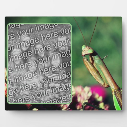 の祈Mantisが自分の写真を作成 フォトプラーク (正面)