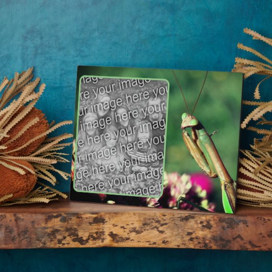 の祈Mantisが自分の写真を作成 フォトプラーク (側面)