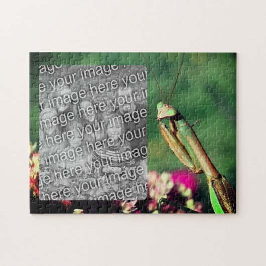 の祈Mantisフレーム独自の写真を作成 ジグソーパズル (横)