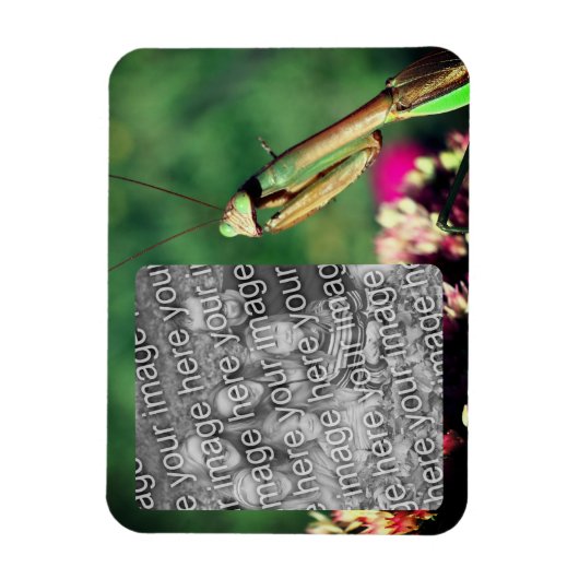 の祈Mantisフレーム独自の写真を作成 マグネット (縦)