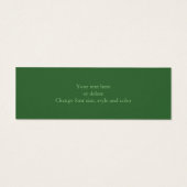 の祈Mantis自然ミニブックマーク (裏面)