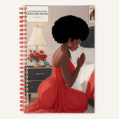 の祈Mother 5.5インチx 8.5インチスパイラル ノートブック (正面)