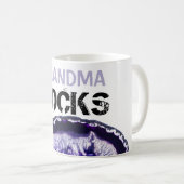 *~*の祖母の瑪瑙はLapidaryの石を揺すります コーヒーマグカップ (正面右)