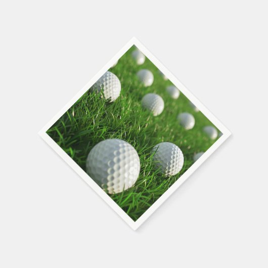 の祝ゴルファーの夢の誕生日 スタンダードカクテルナプキン (角)