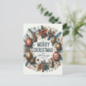 の祝フェスティバル至福：メリークリスマス ポストカード (スタンド正面)