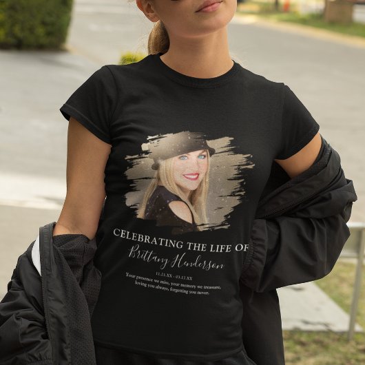 の祝人生 | フォトメモリアルTシャツ Tシャツ