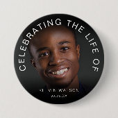 の祝人生 | 写真追悼式 缶バッジ (正面)