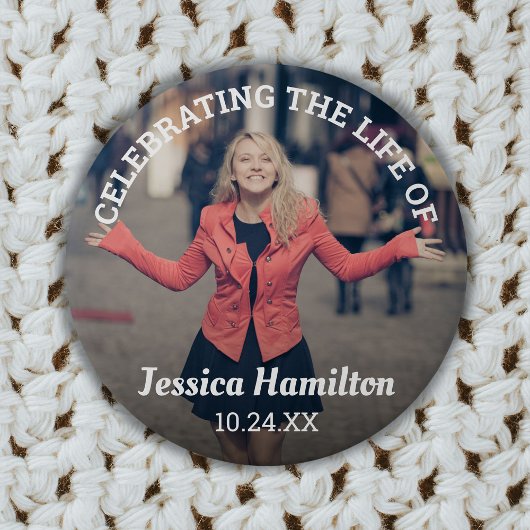 の祝人生 | 葬儀の写真 缶バッジ