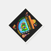 の祝伝統月 スタンダードカクテルナプキン (角)