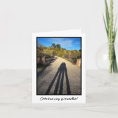 の祝友情と影の友空白の達 カード (正面)