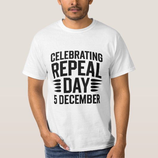 の祝廃止日12月5日 Tシャツ (正面)