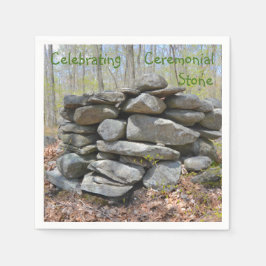 の祝式石 スタンダードカクテルナプキン