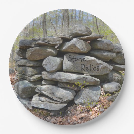 の祝式石 ペーパープレート (正面)