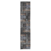 「の祝文化、一度に一つのテーブル」 ショートテーブルランナー (正面)