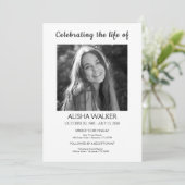 の祝生活招待状メモリアル・サービス 招待状 (スタンド正面)