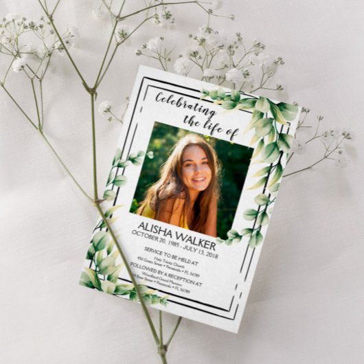 の祝生活招待状メモリアル・サービス 招待状