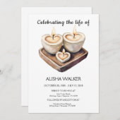 の祝生活招待状メモリアル・サービス 招待状 (正面/裏面)