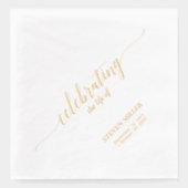 の祝生活 |エレガントメモリアル葬儀 箔ナプキン (正面)