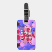 の祝私の喜びの誕生日恵み ラゲッジタグ (正面縦)