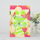 の祝私の喜びの誕生日恵み 便箋 (スタンド正面)