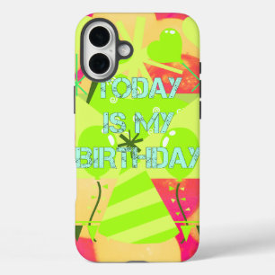の祝私の喜びの誕生日恵み iPhone 16 PLUSケース
