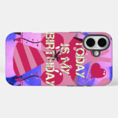 の祝私の喜びの誕生日恵み Case-Mate iPhoneケース (裏面 (横))