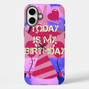 の祝私の喜びの誕生日恵み iPhone 16 PLUSケース