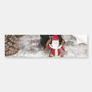 の祝美しいクリスマス バンパーステッカー