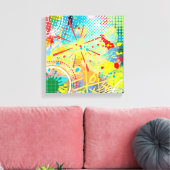 の祝色 キャンバスプリント (インサイチュ (リビング))