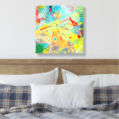 の祝色 キャンバスプリント (インサイチュ (寝室))
