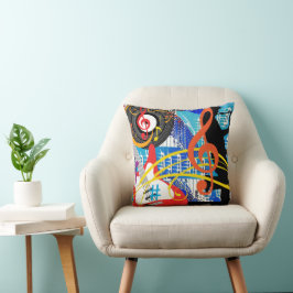 の祝音楽 クッション