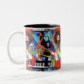 の祝音楽 ツートーンマグカップ (左)