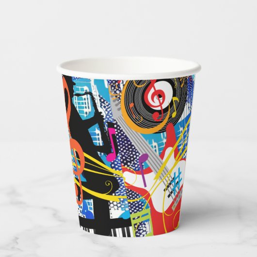 の祝音楽 紙コップ (裏面)