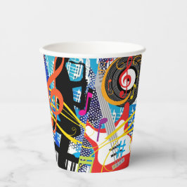 の祝音楽 紙コップ